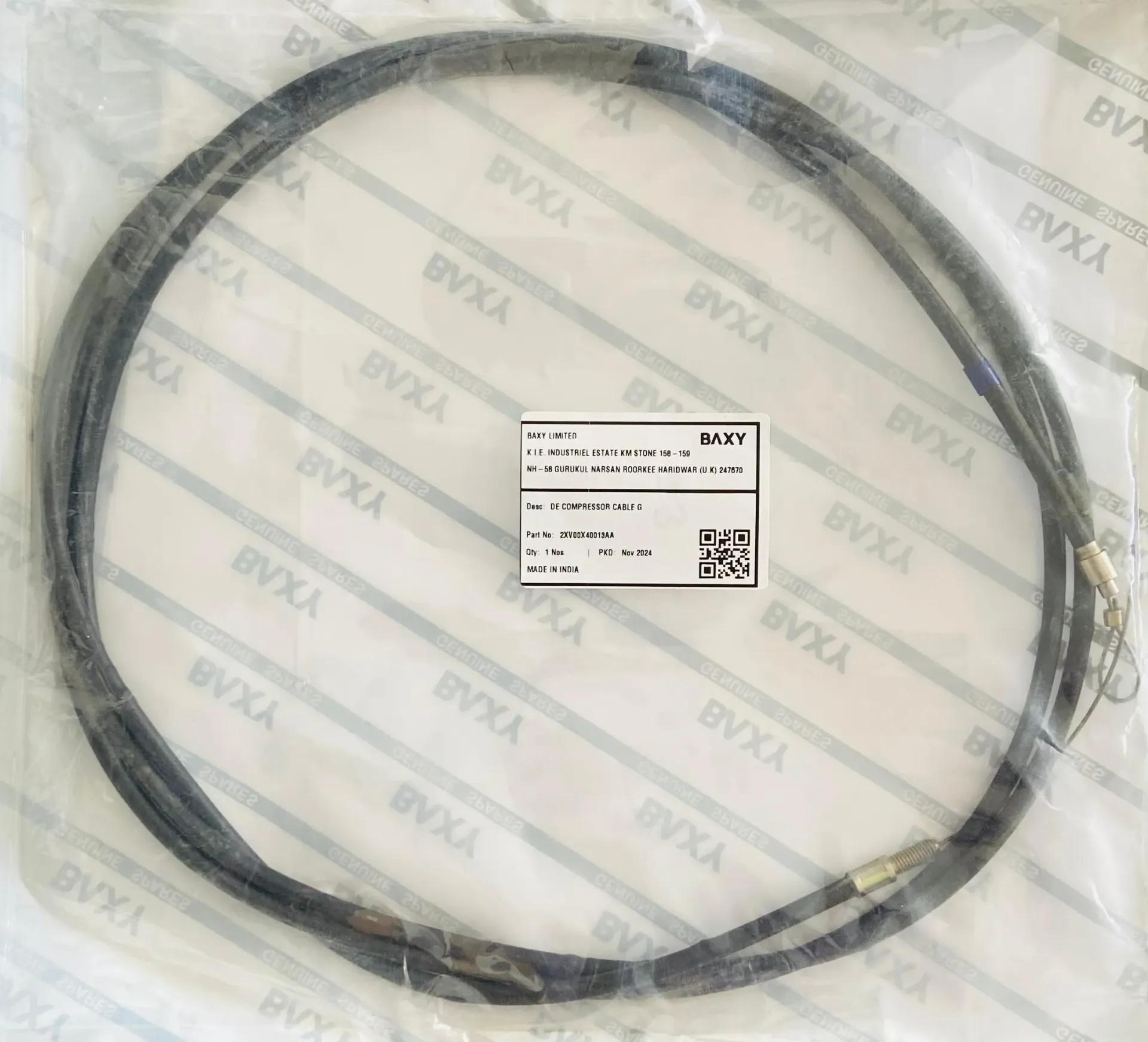 Speedo Meter Cable Assy (Baxy)