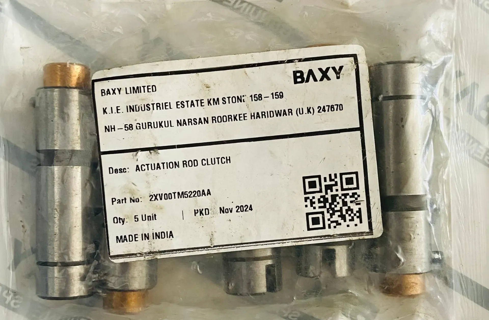 [2XV00TM5220A] Planger Shaft (Baxy)